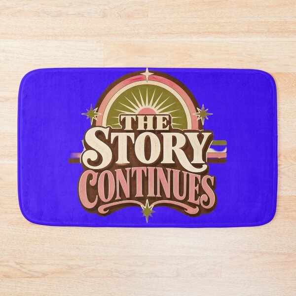 Item preview, The Story Continues Retro Quote | Inspirational Women Growth Mindset Design designed and sold by Soft Strength Studio.
