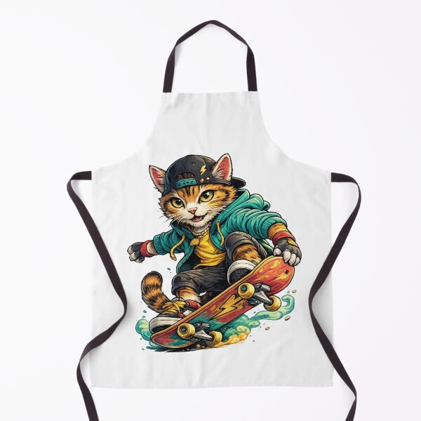 Item preview, Skateboard Cat designed and sold by VerdePegajoso.