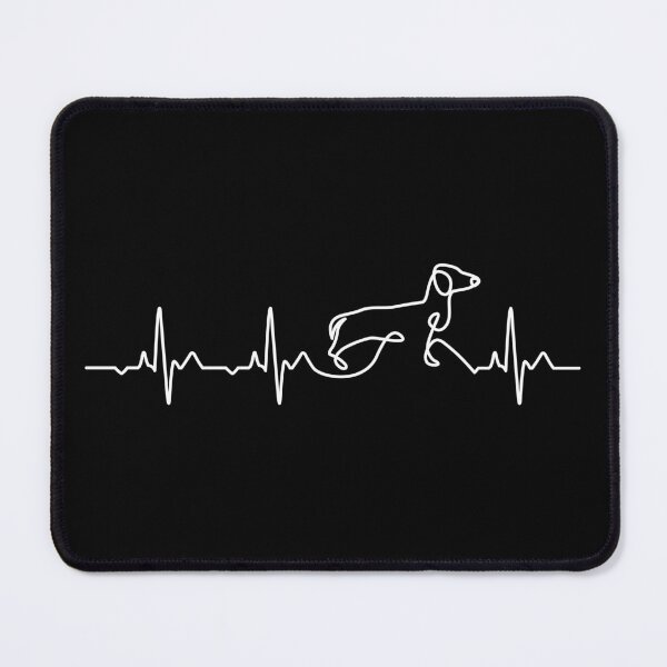 Item preview, Dachshund Heartbeat - Wiener Dog Lover Gift designed and sold by clickbongski.