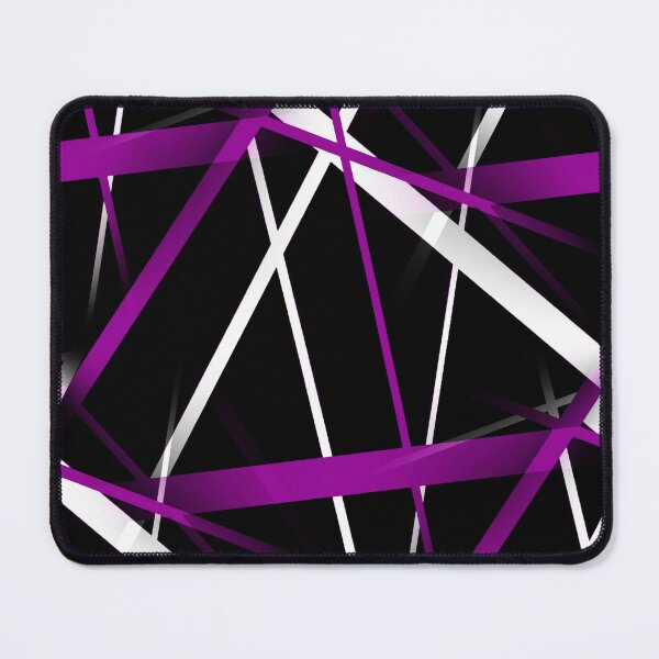 Item preview, Urban Geometry Black White Purple designed and sold by taiche.
