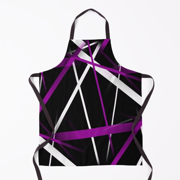 Item preview, Urban Geometry Black White Purple designed and sold by taiche.