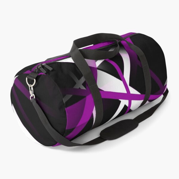 Item preview, Urban Geometry Black White Purple designed and sold by taiche.