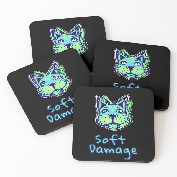 Item preview, Mood System Cats – Soft Damage Cat Meme designed and sold by ContigoART.