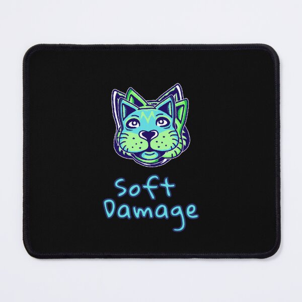 Item preview, Mood System Cats – Soft Damage Cat Meme designed and sold by ContigoART.