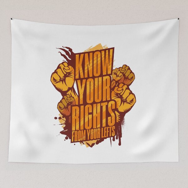 Item preview, Know Your Rights From Your Lefts designed and sold by BlueRockDesigns.