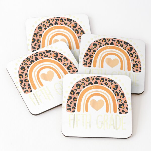 Item preview, Groovy 5th Fifth Grade Rainbow Leopard Back To School Kids  designed and sold by Ardonaredb.