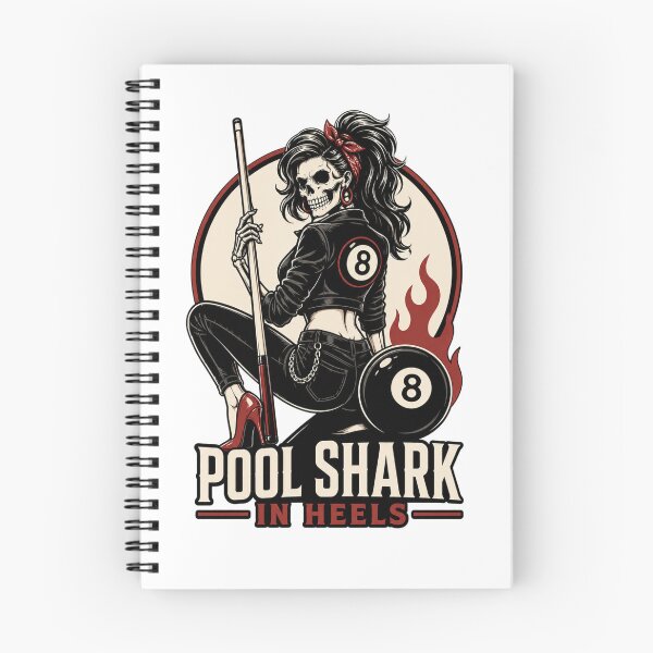 Item preview, Pool Shark in Heels designed and sold by Crazyhuskychick.