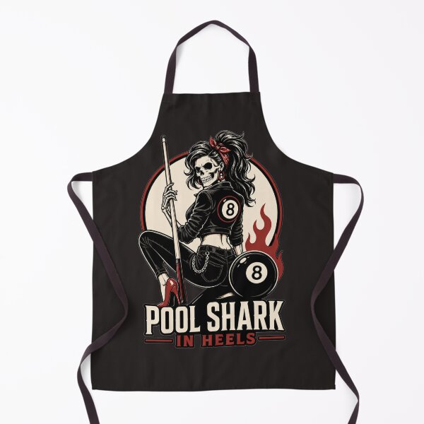 Item preview, Pool Shark in Heels designed and sold by Crazyhuskychick.
