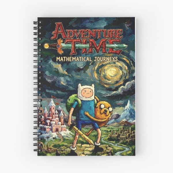 Item preview, Adventure Time Mathematical Journeys Fine Art Tribute designed and sold by Art's Diner.