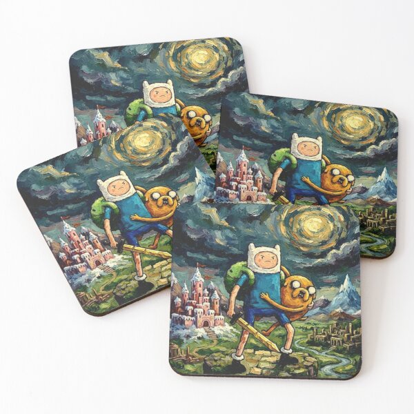 Item preview, Adventure Time Mathematical Journeys Fine Art Tribute designed and sold by Art's Diner.