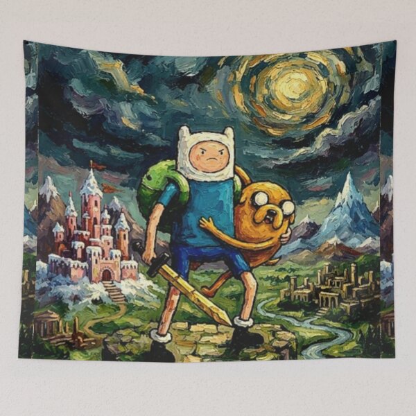 Item preview, Adventure Time Mathematical Journeys Fine Art Tribute designed and sold by Art's Diner.