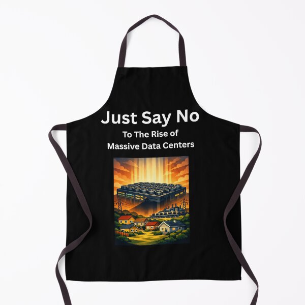 Item preview, Just Say No To The Rise of Massive Data Centers designed and sold by Tws-Tees.
