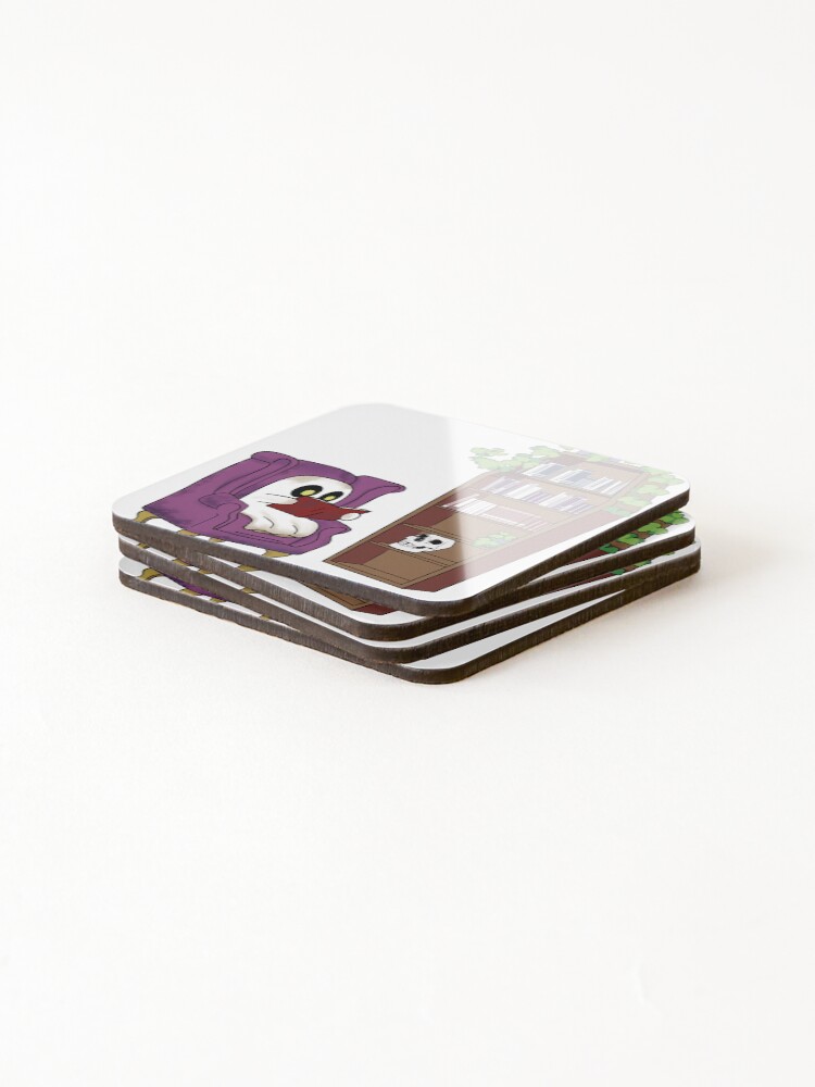 Thumbnail 4 of 5, Coasters (Set of 4), Ghost Reading designed and sold by Rons-Designs.
