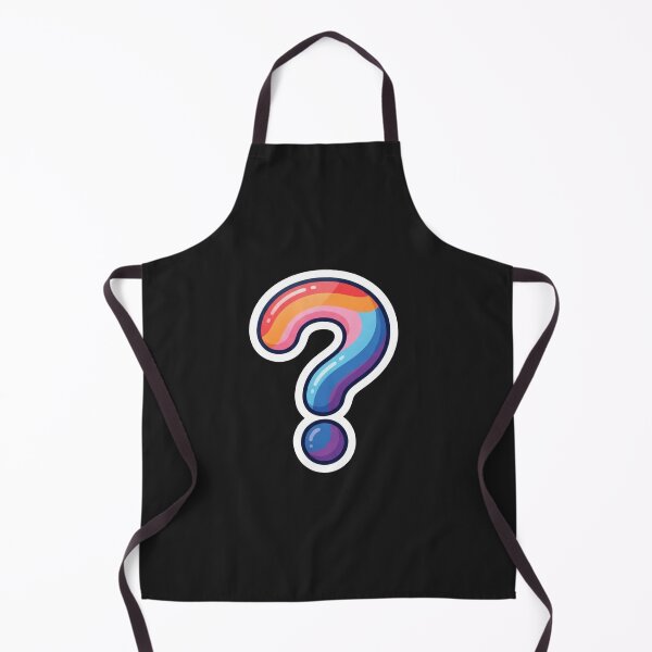 Item preview, Colorful Rainbow Pride Question Mark Symbol designed and sold by Owcomm.