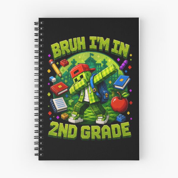 Item preview, Bruh I'm In 2nd Grade Dabbing Gamer Back To School Pixel Art designed and sold by watanabeee.