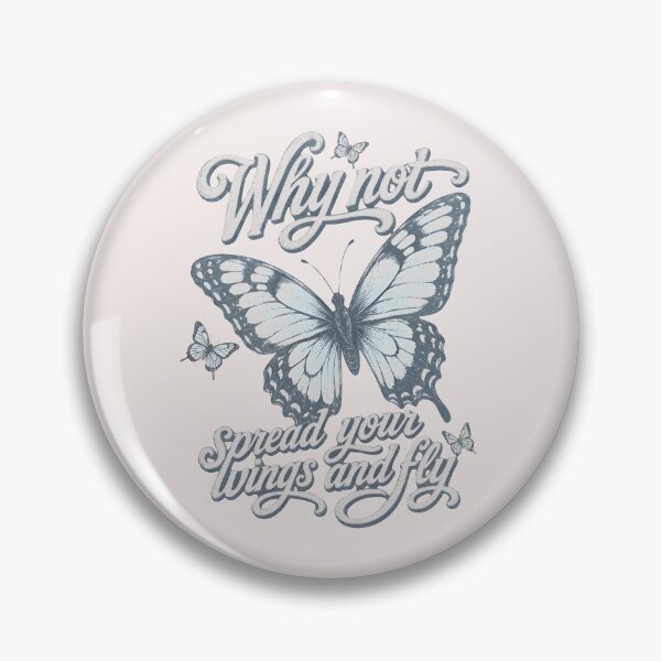 Item preview, Vintage Why Not Butterfly Y2K Graphic Shirt designed and sold by Lilbahlil.