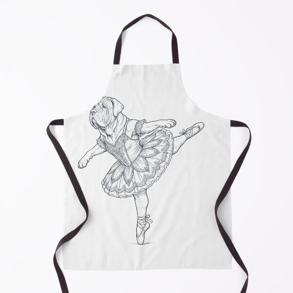 Item preview, Vintage Neapolitan Mastiff Ballet Dancer Ballerina Dog Lover designed and sold by dian-rody-crest.