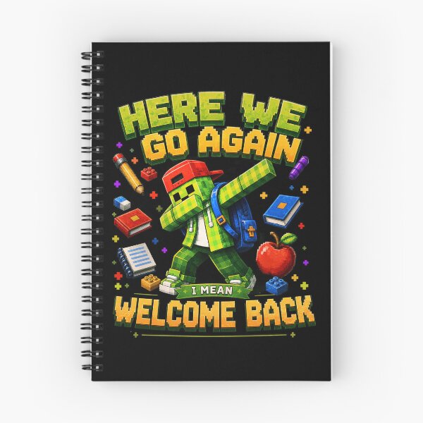 Item preview, Here We Go Again I Mean Welcome Back To School Dabbing Gamer Pixel Art designed and sold by watanabeee.