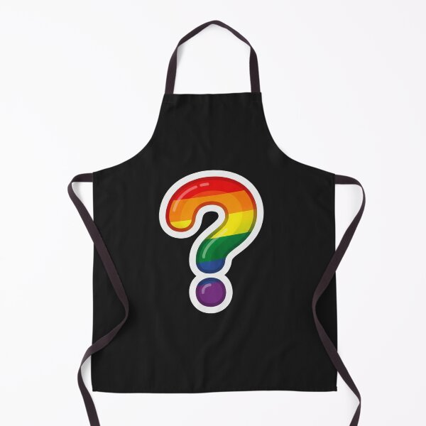 Item preview, Rainbow Pride Question Mark Symbol designed and sold by Owcomm.