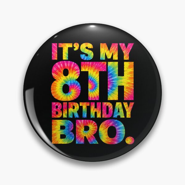 Item preview, It's My 8th Birthday Bro 8 Year Old Boys Rainbow designed and sold by MatherFisher.
