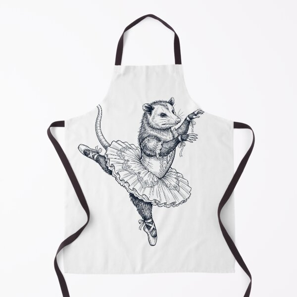 Item preview, Vintage Opossum Ballet Dancer Ballerina Animal Lover designed and sold by dian-rody-crest.