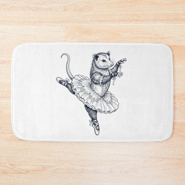 Item preview, Vintage Opossum Ballet Dancer Ballerina Animal Lover designed and sold by dian-rody-crest.