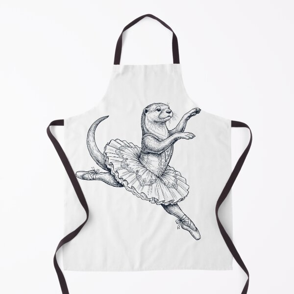Item preview, Vintage Otter Ballet Dancer Ballerina Animal Lover designed and sold by dian-rody-crest.