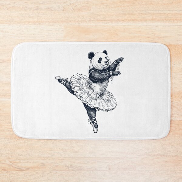 Item preview, Vintage Panda Ballet Dancer Ballerina Animal Lover designed and sold by dian-rody-crest.