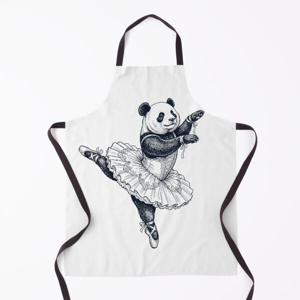 Item preview, Vintage Panda Ballet Dancer Ballerina Animal Lover designed and sold by dian-rody-crest.