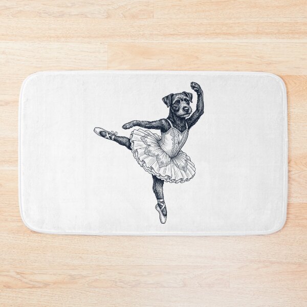 Item preview, Vintage Patterdale Terrier Ballet Dancer Ballerina Dog Lover designed and sold by dian-rody-crest.