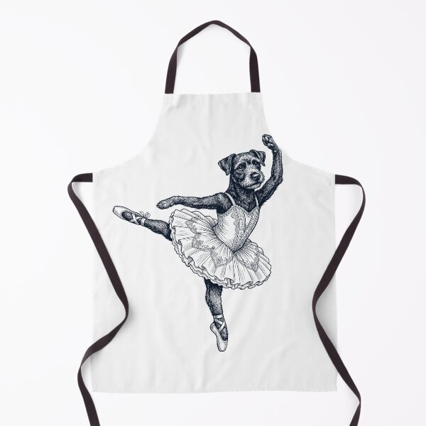 Item preview, Vintage Patterdale Terrier Ballet Dancer Ballerina Dog Lover designed and sold by dian-rody-crest.