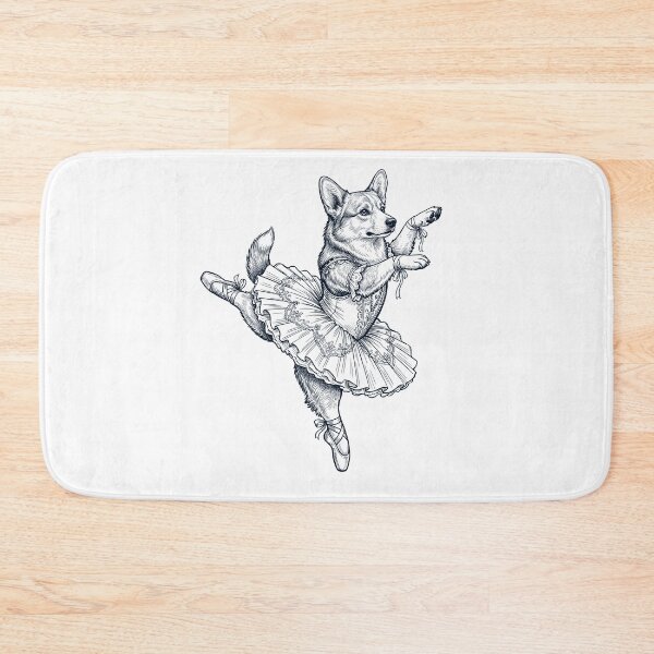 Item preview, Vintage Pembroke Welsh Corgi Ballet Dancer Ballerina Dog Lover designed and sold by dian-rody-crest.