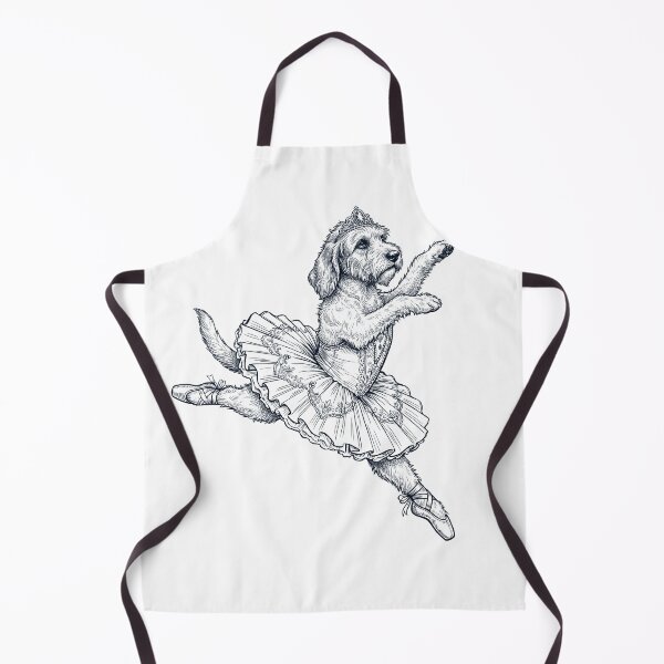 Item preview, Vintage Petit Basset Griffon Vendeen Ballet Dancer Ballerina Dog Lover designed and sold by dian-rody-crest.