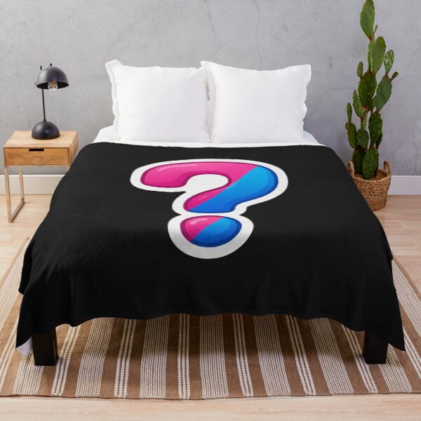 Item preview, Bisexual Pride Question Mark Symbol designed and sold by Owcomm.