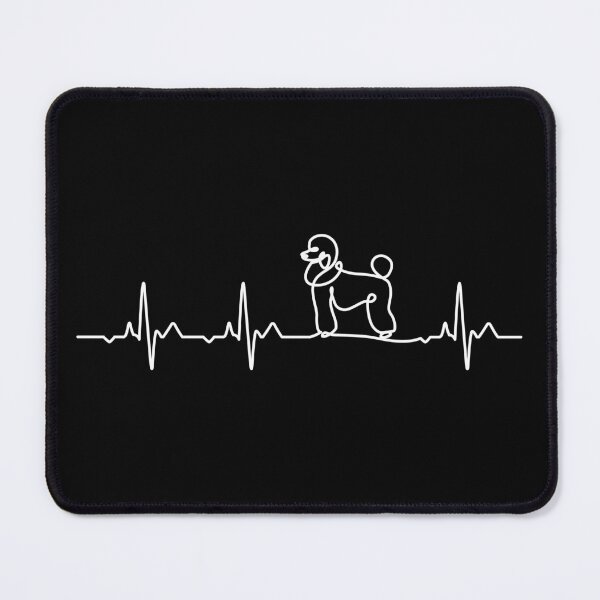 Item preview, Poodle Heartbeat - Poodle Lover Gift designed and sold by clickbongski.