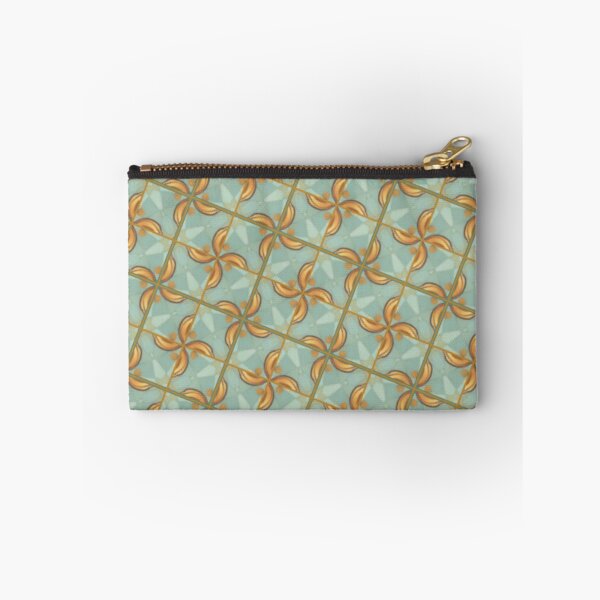 Item preview, Mint Golden Windmill Pattern designed and sold by Shy Fractal Designs.