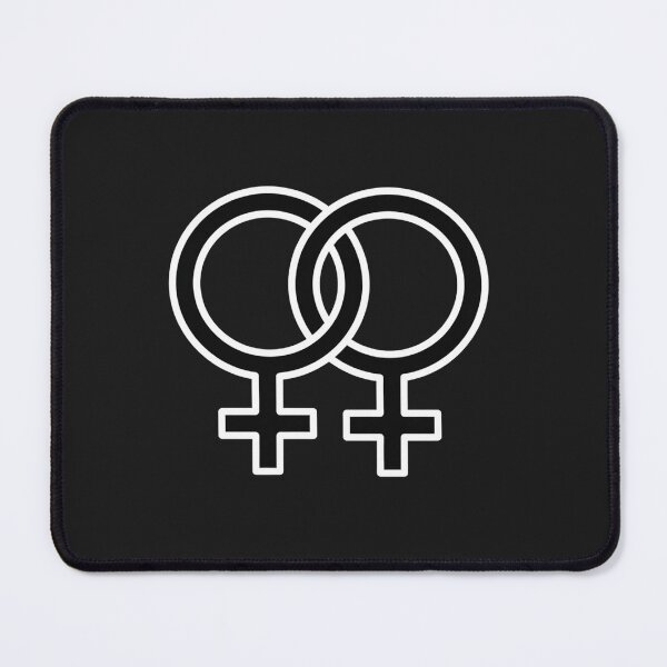Item preview, Double Female Gender Symbol Icon Lesbian designed and sold by Owcomm.