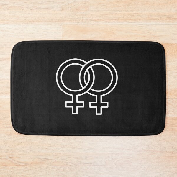 Item preview, Double Female Gender Symbol Icon Lesbian designed and sold by Owcomm.