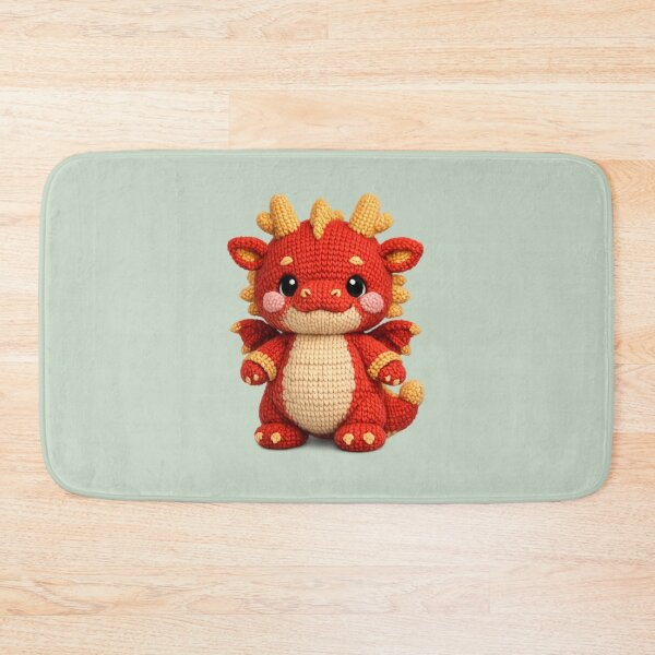 Item preview, Cute Knitted Year Of The Dragon | Kawaii 3D Chinese New Year Zodiac Knit Art designed and sold by Moons Studio.