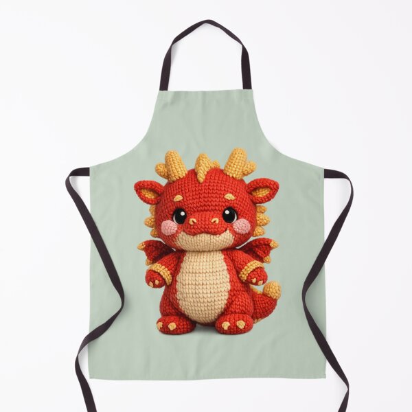 Item preview, Cute Knitted Year Of The Dragon | Kawaii 3D Chinese New Year Zodiac Knit Art designed and sold by Moons Studio.