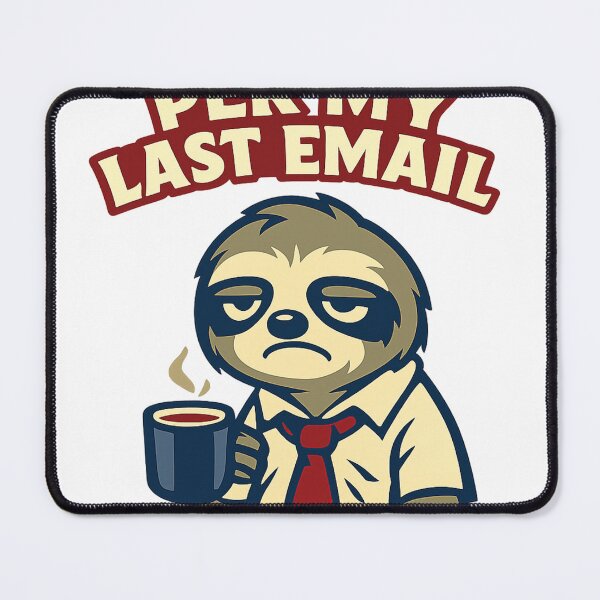 Item preview, Per My Last Email Funny Corporate Office Sloth designed and sold by DesignEpic22.