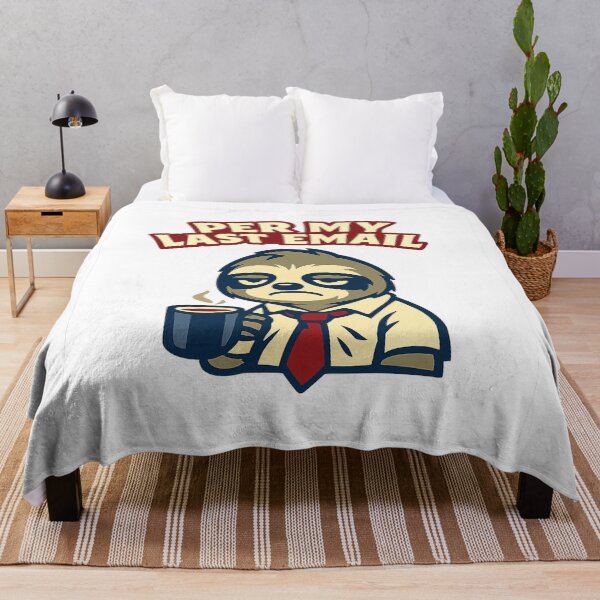 Item preview, Per My Last Email Funny Corporate Office Sloth designed and sold by DesignEpic22.