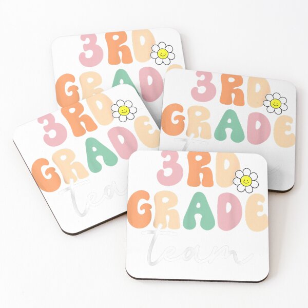 Item preview, Groovy 3rd Third Grade Team Funny Back To School Teacher  designed and sold by Ardonaredb.