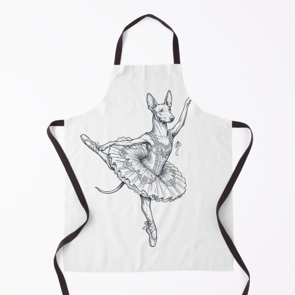 Item preview, Vintage Pharaoh Hound Ballet Dancer Ballerina Dog Lover designed and sold by dian-rody-crest.