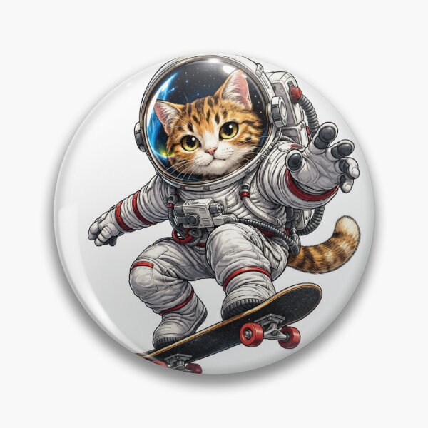 Item preview, Astronaut Cat designed and sold by VerdePegajoso.