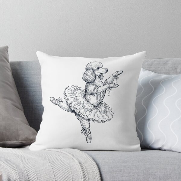 Item preview, Vintage Poodle Ballet Dancer Ballerina Dog Lover designed and sold by dian-rody-crest.