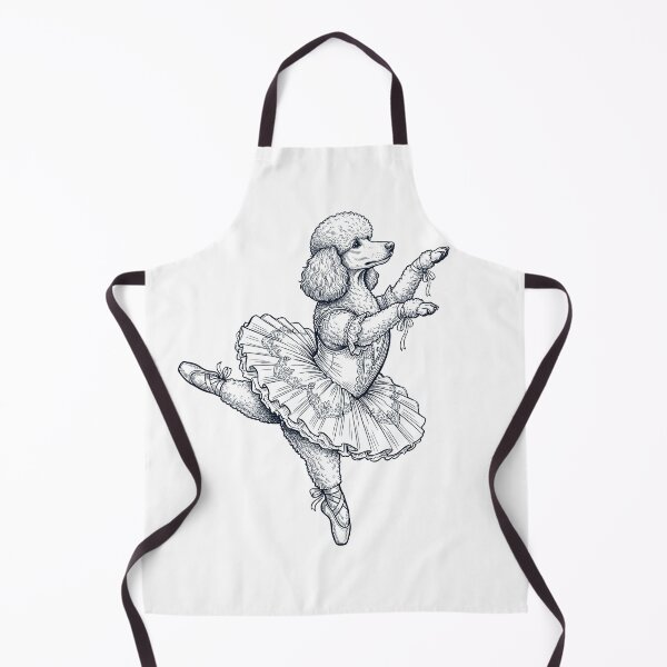 Item preview, Vintage Poodle Ballet Dancer Ballerina Dog Lover designed and sold by dian-rody-crest.