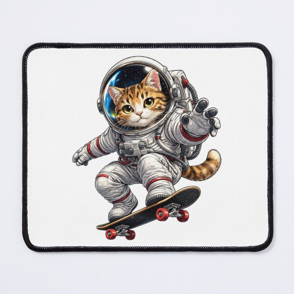 Item preview, Astronaut Cat designed and sold by VerdePegajoso.