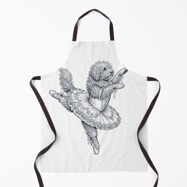 Item preview, Vintage Puli Ballet Dancer Ballerina Dog Lover designed and sold by dian-rody-crest.