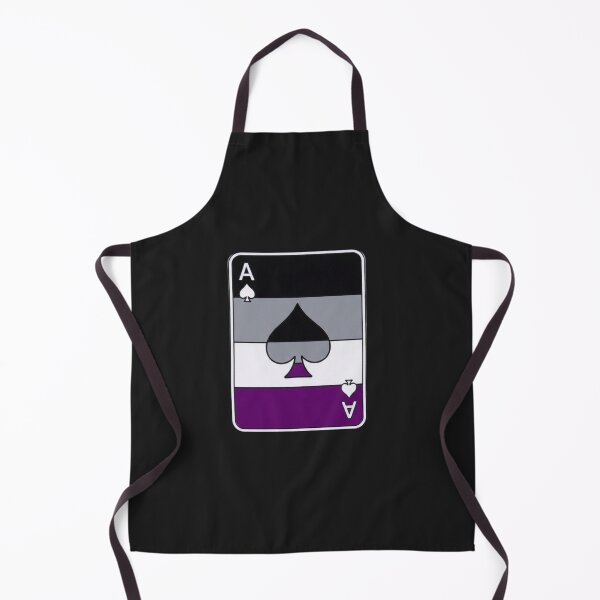 Item preview, Ace of Spades Asexual Pride designed and sold by Owcomm.